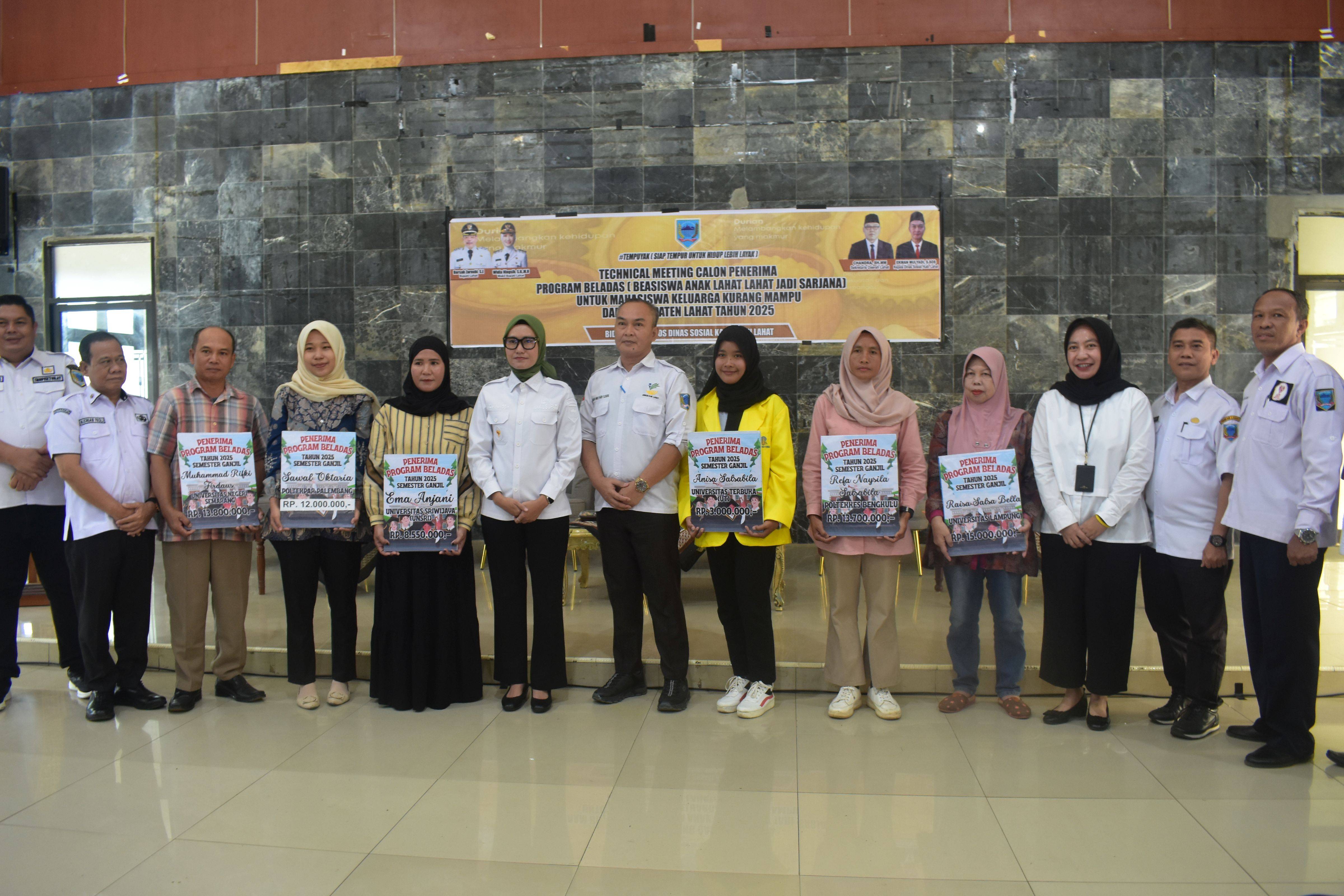 Beasiswa Anak Lahat jadi Sarjana (BELADAS)